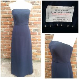 Peter Langer for Michelle Roth Evening Dress